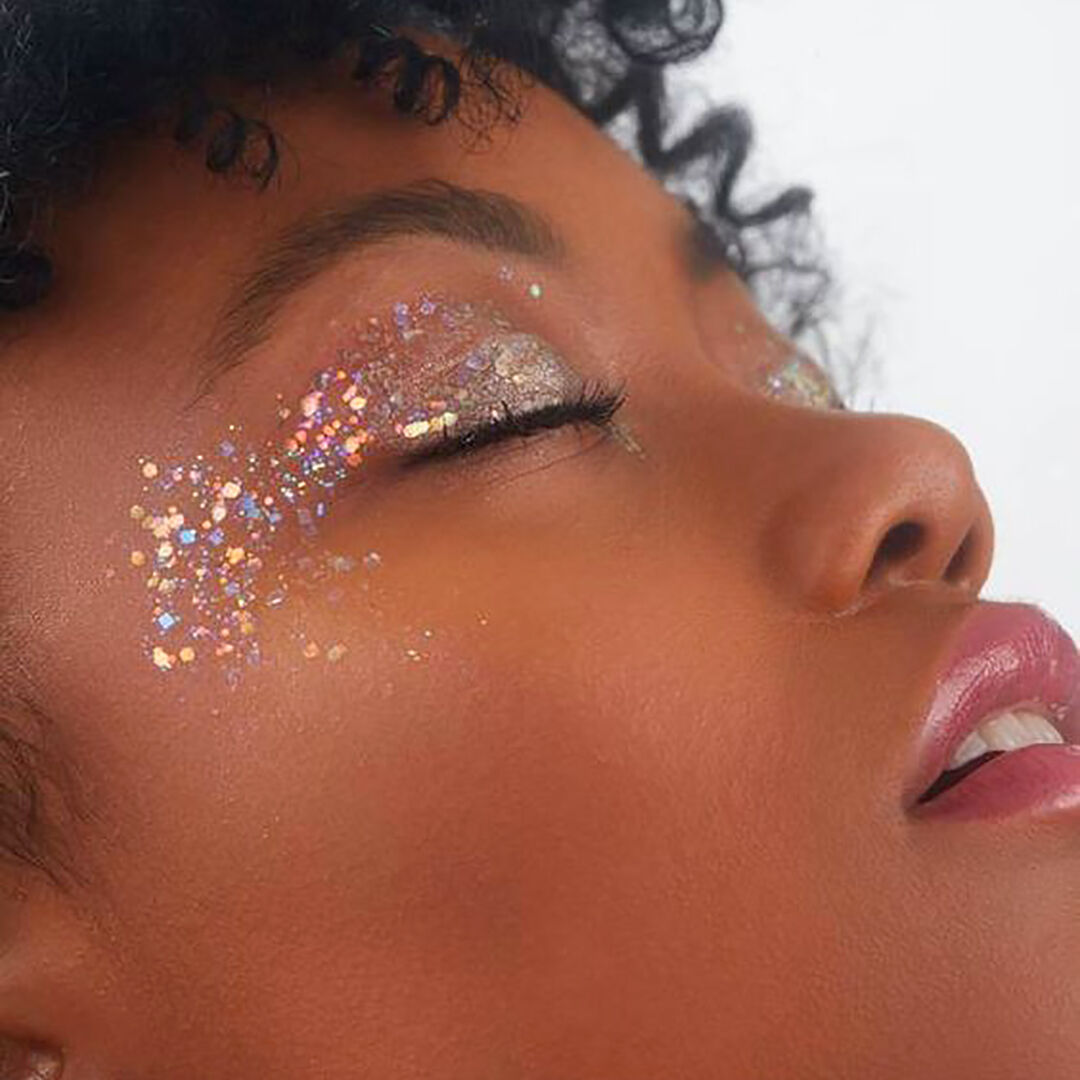 Idée de maquillage pailleté
